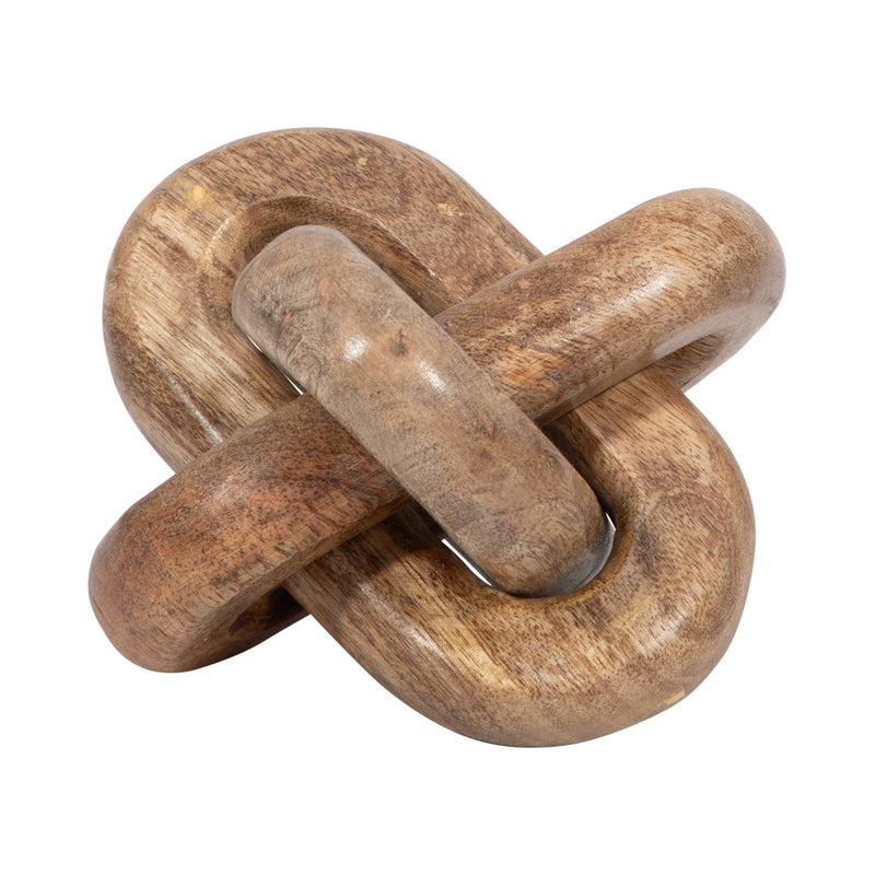 Wood, 6 Decorative Knot, Natural