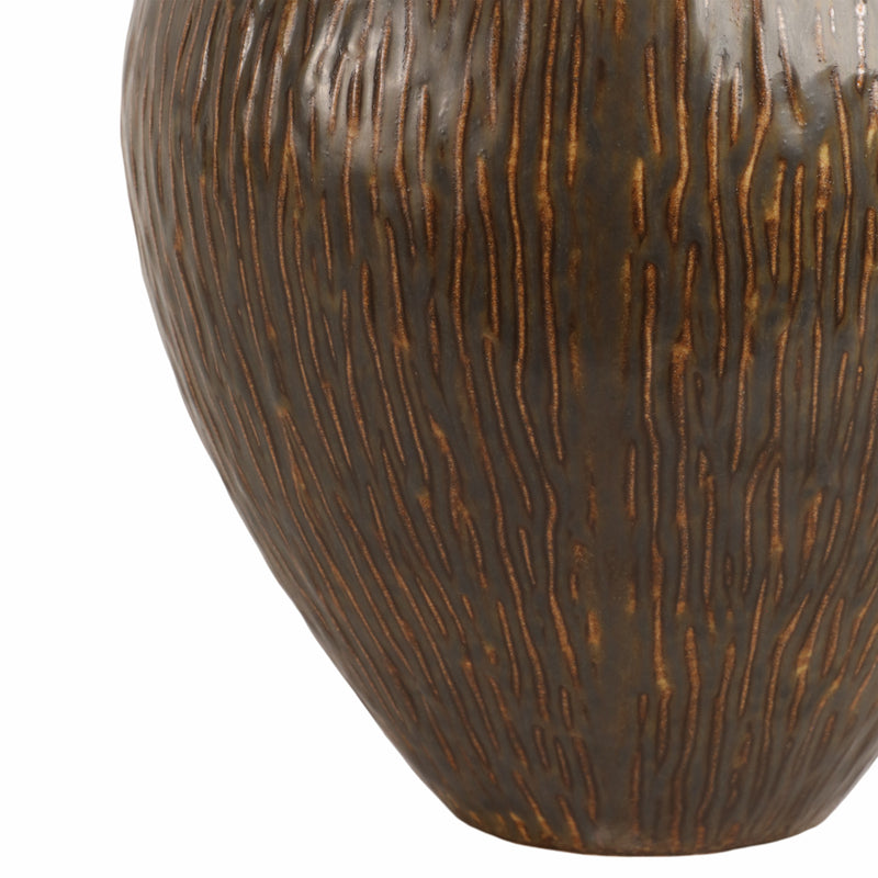 11 PROCIDA SMALL VASE, BROWN