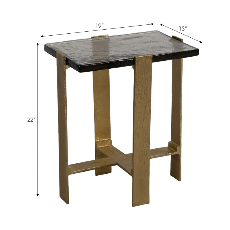 24 Kelpine Tall Gold Accent Table