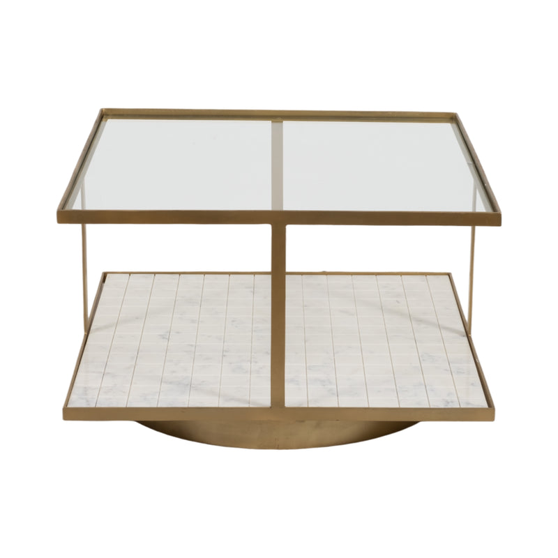 30 Rennovoir Coffee Table, Gold