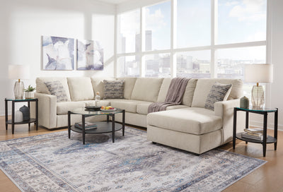 Edenfield White Raf Sectional