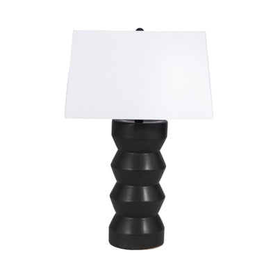 28 Totem Table Lamp, Black