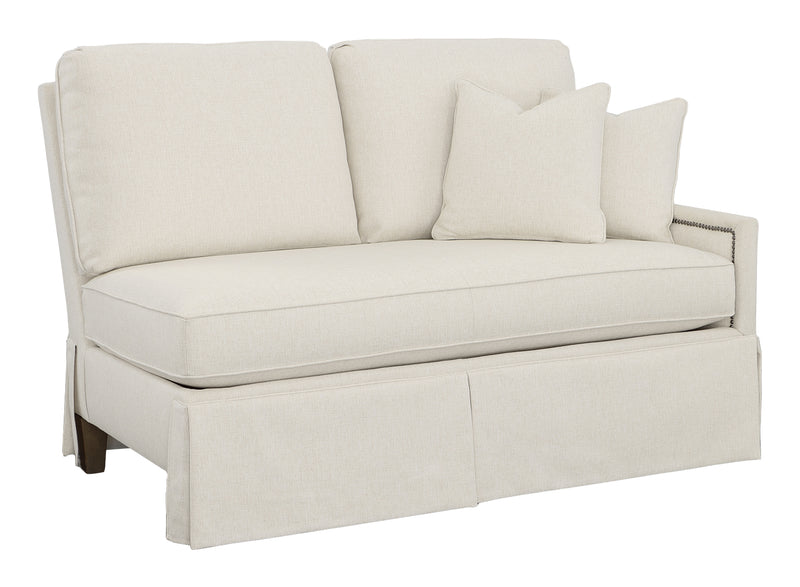 Kelly Skirted Right Arm Loveseat