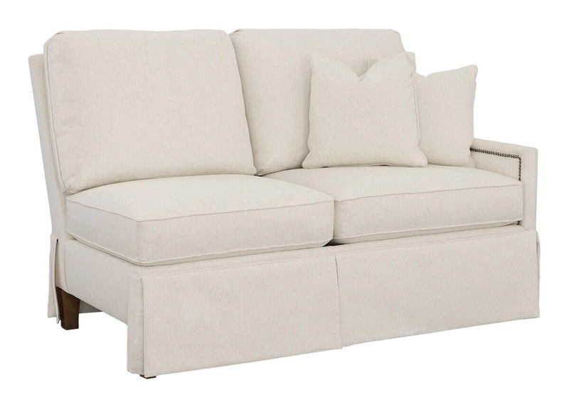 Kelly Skirted Right Arm Loveseat - 2993-71