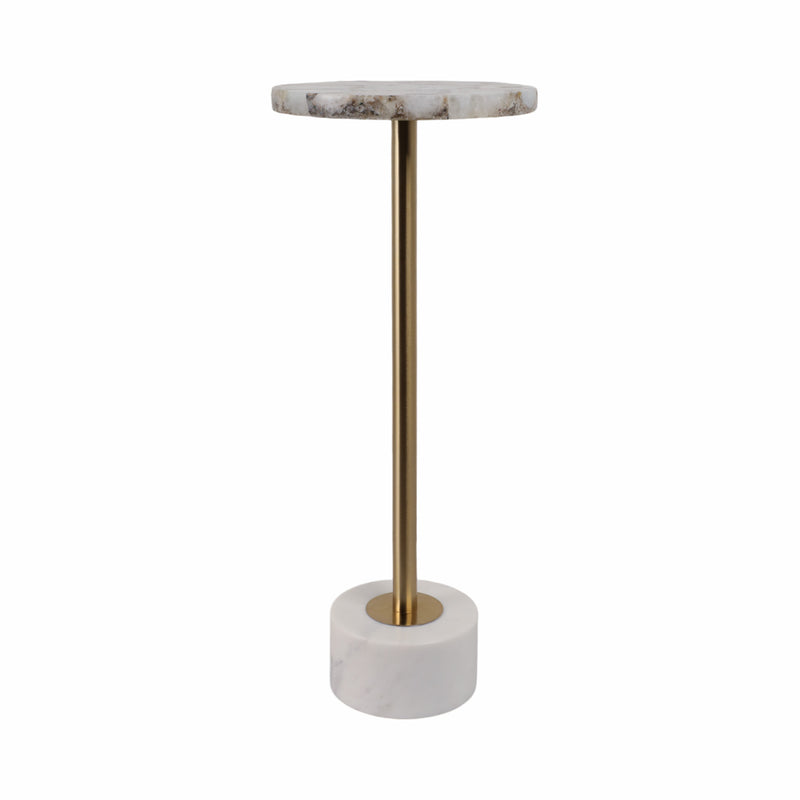 24 Cannes Agate And Marble Accent Table