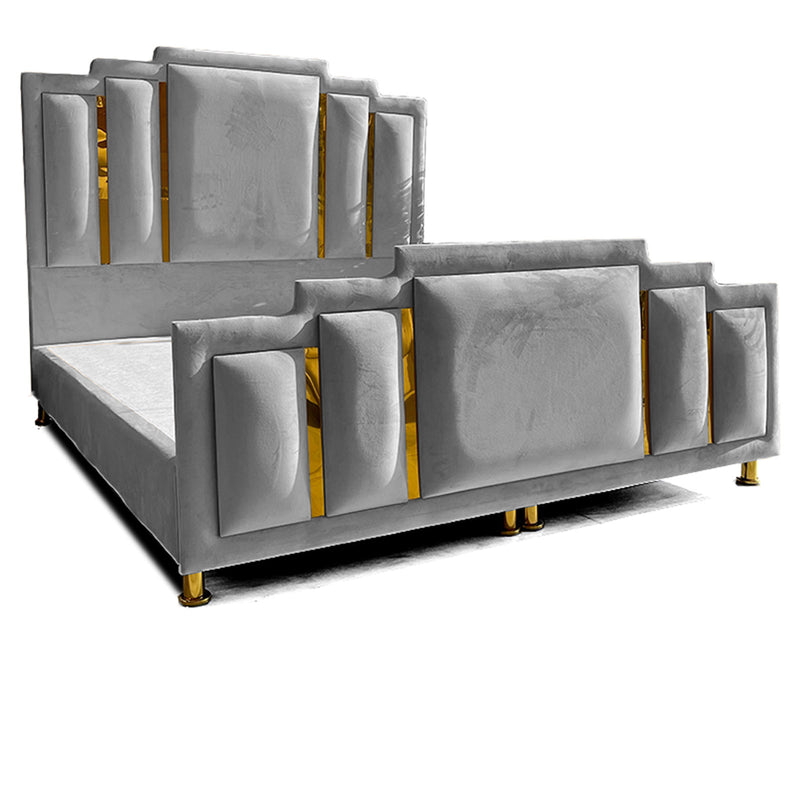 In House | Paris Bed Frame Velvet200x200 cm