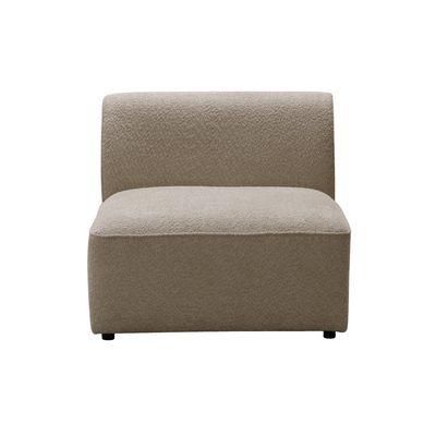 Raya Beige Armless Chair