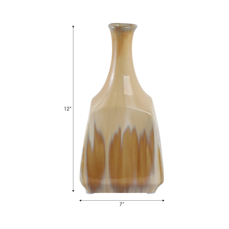 12 Bellevue Small Ceramic Vase, Multi