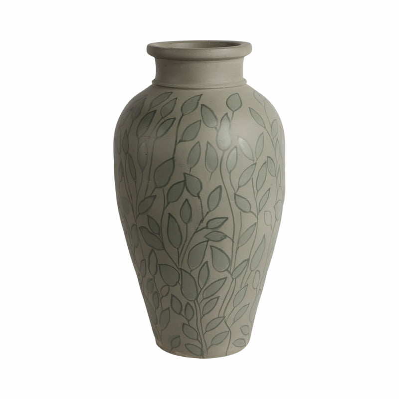 18 Macaire Large Green Vase