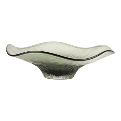 16 Valdez Green Glass Bowl