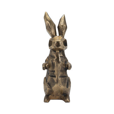 8 Alona Geometric Bunny, Gold