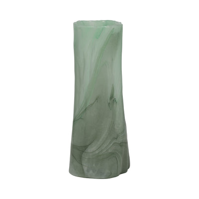 14 Verena Small Green Glass Vase