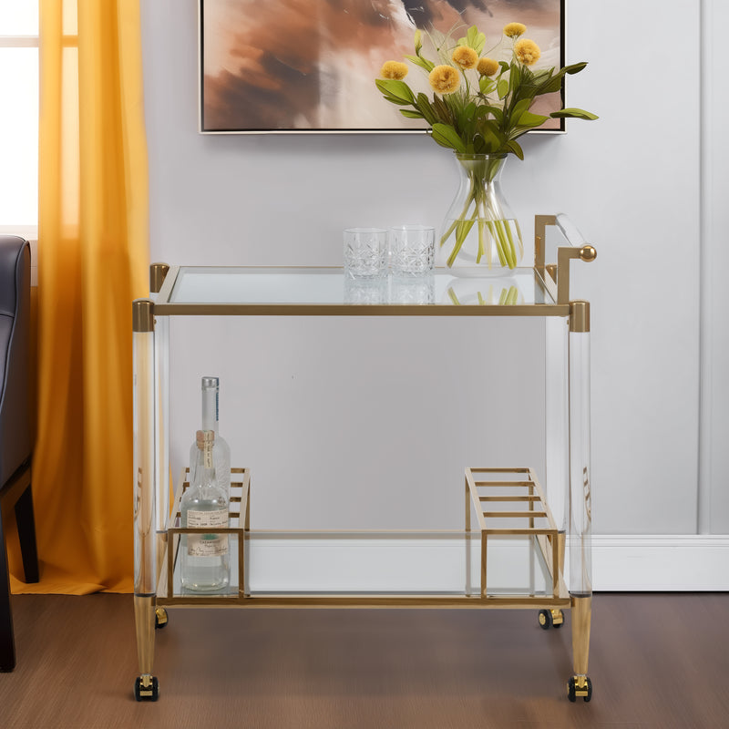 32 Lushley Acrylic Drink Cart