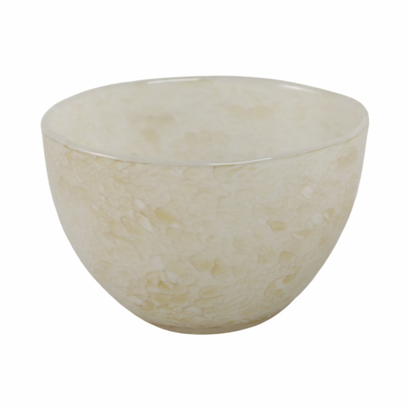 9 Durban Cream Glass Bowl