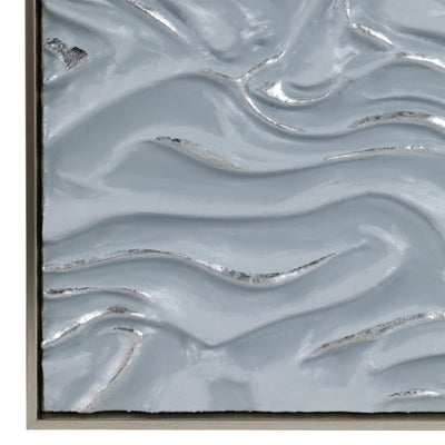 S/3 20 Augustine Blue Dimensional Wall Decor