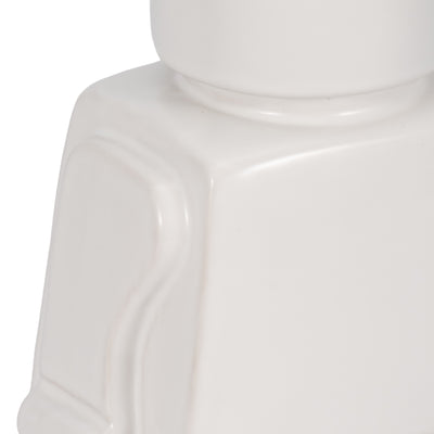 12 Lego Man Figure, White