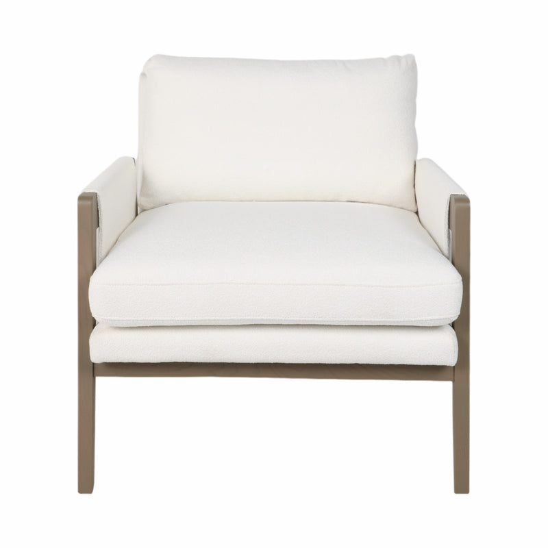 33 Alonzo Accent Chair, Ivory