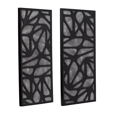 VENTRE DIMENSIONAL WALL ART - SET OF 2