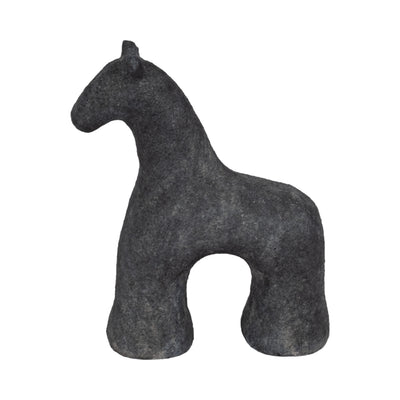 9 Textured Horse, Black