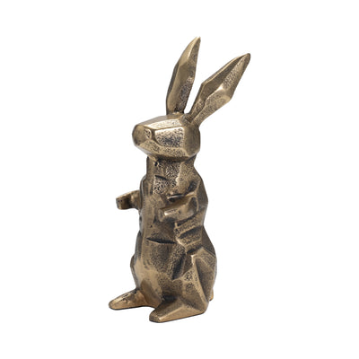 8 Alona Geometric Bunny, Gold