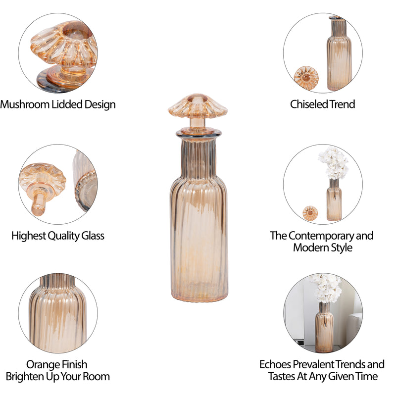 14 Igor Mushroom Glass Bottle