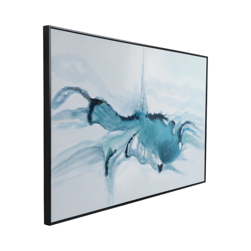 41X61, Abstract Oil Painting, Blue