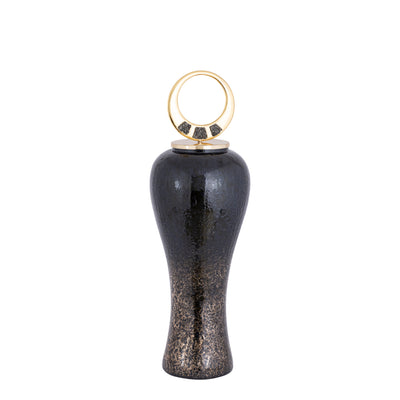 27 Arielle Small Pyrite Stone And Metal Oversized