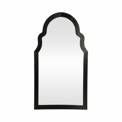 26x47 Arched Mirror, Black