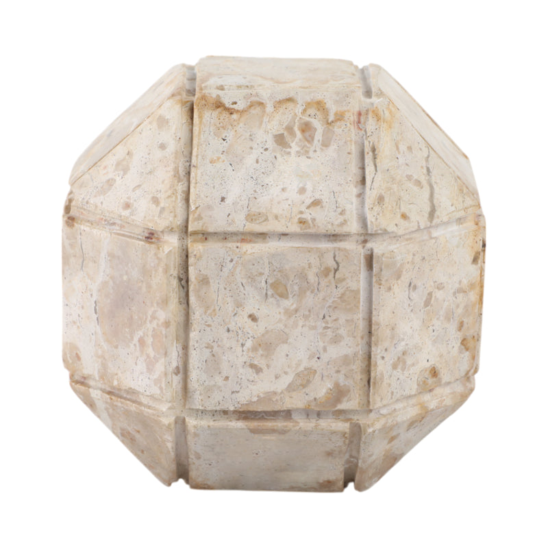 5 Pompano Medium Beige Marble Sphere