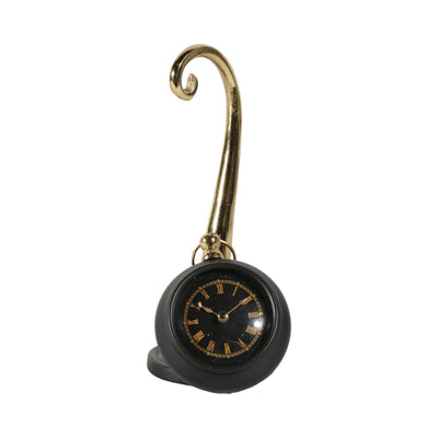 8 Avignon Gold And Black Desk Clock