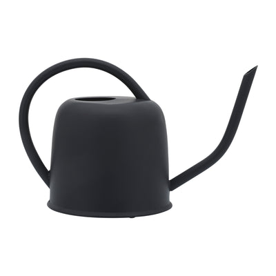 METAL 7H WATERING CAN, BLACK