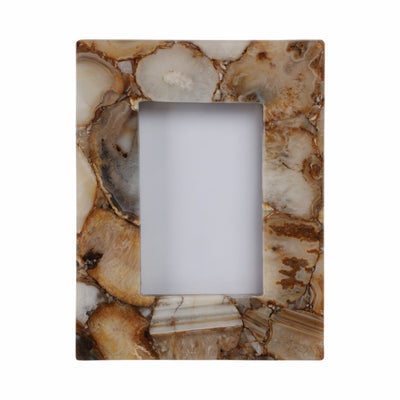 4x6 Mankato Brown Agate Photo Frame