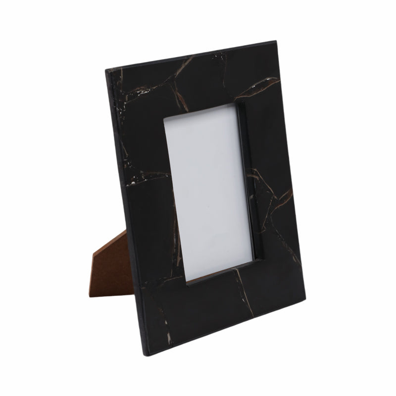 4x6 Edina Black Quartz Photo Frame