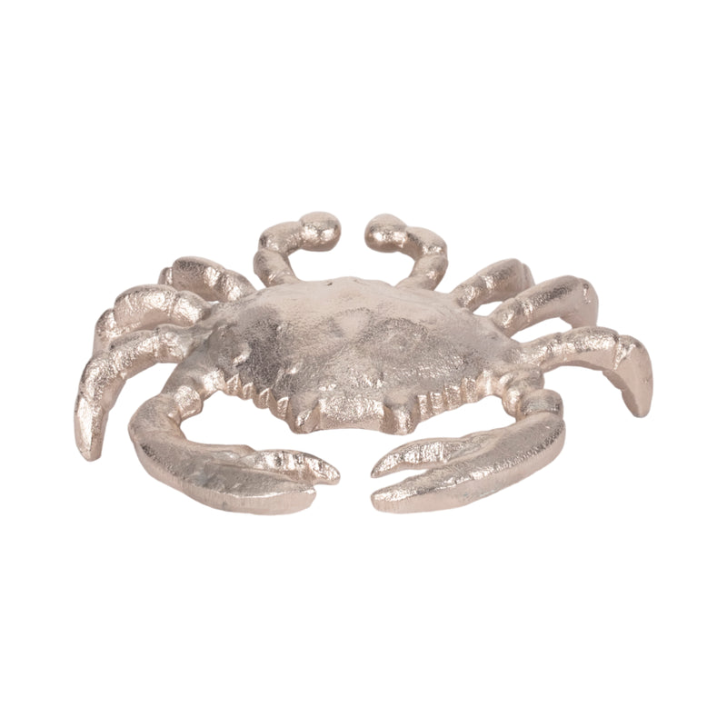 Metal, 7 Crab Deco Silver