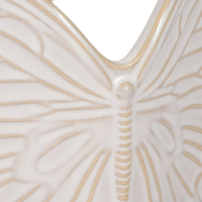 7 Butterfly Planter, Ivory