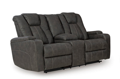 Batavia Pier Glider REC Loveseat w/Console