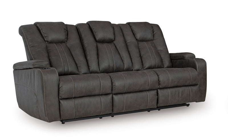 Batavia Pier Reclining Sofa w/ Drop Down Table