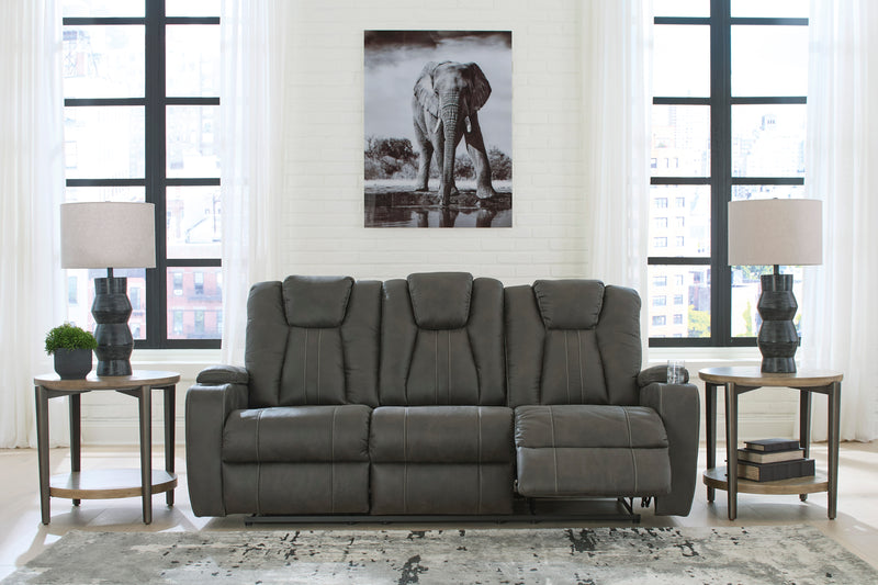 Batavia Pier Reclining Sofa w/ Drop Down Table