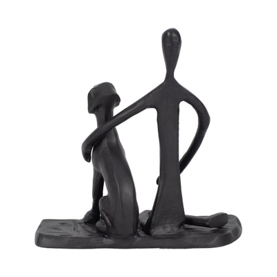 9 Mans Best Friend Sculpture, Black