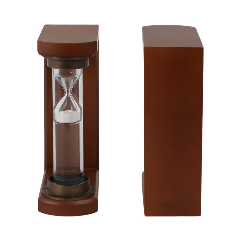 S/2 10 Levine Hourglass Bookends