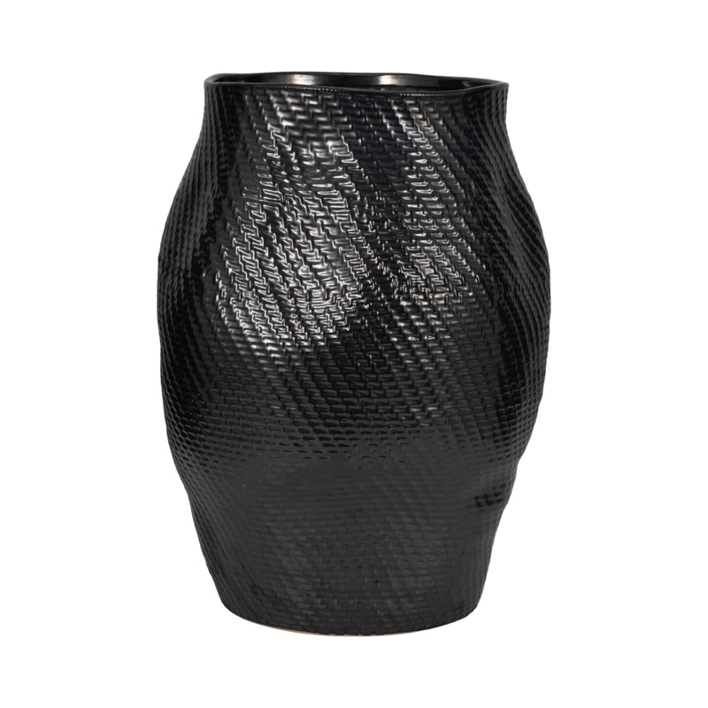 21 Sobaek Large Vase, Black