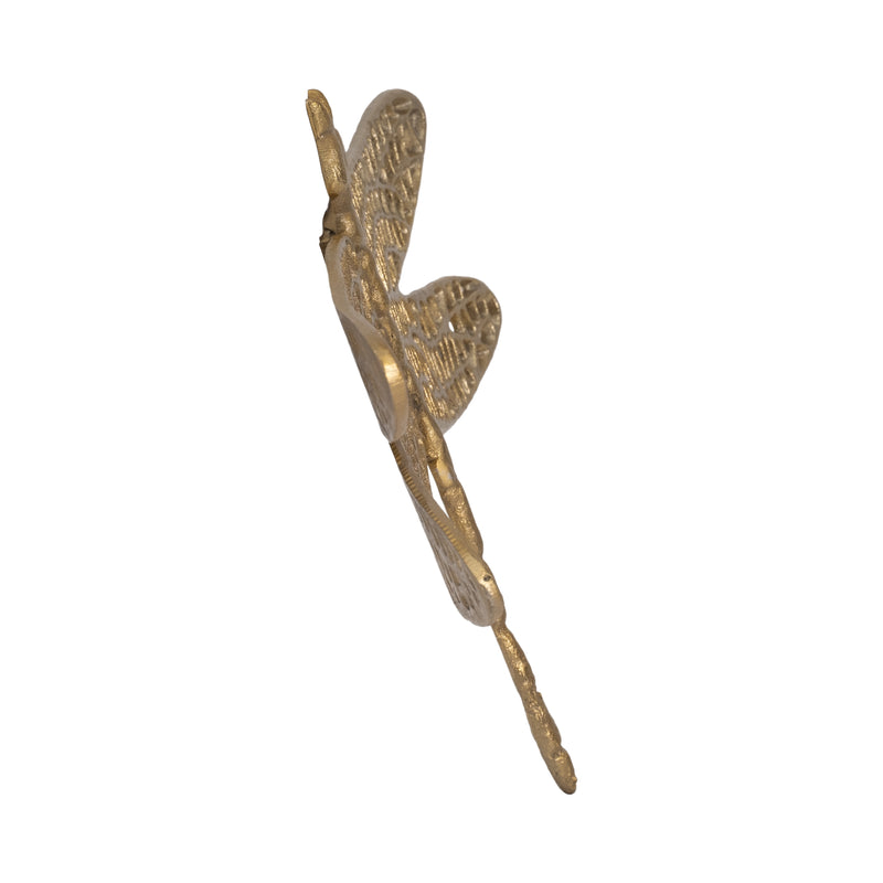 Metal, 14 Dragonfly W/ Cutouts , Gold