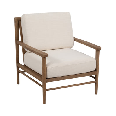 34 Exuma Accent Chair, Ivory