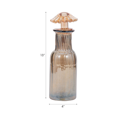 13 Igor Mushroom Glass Bottle