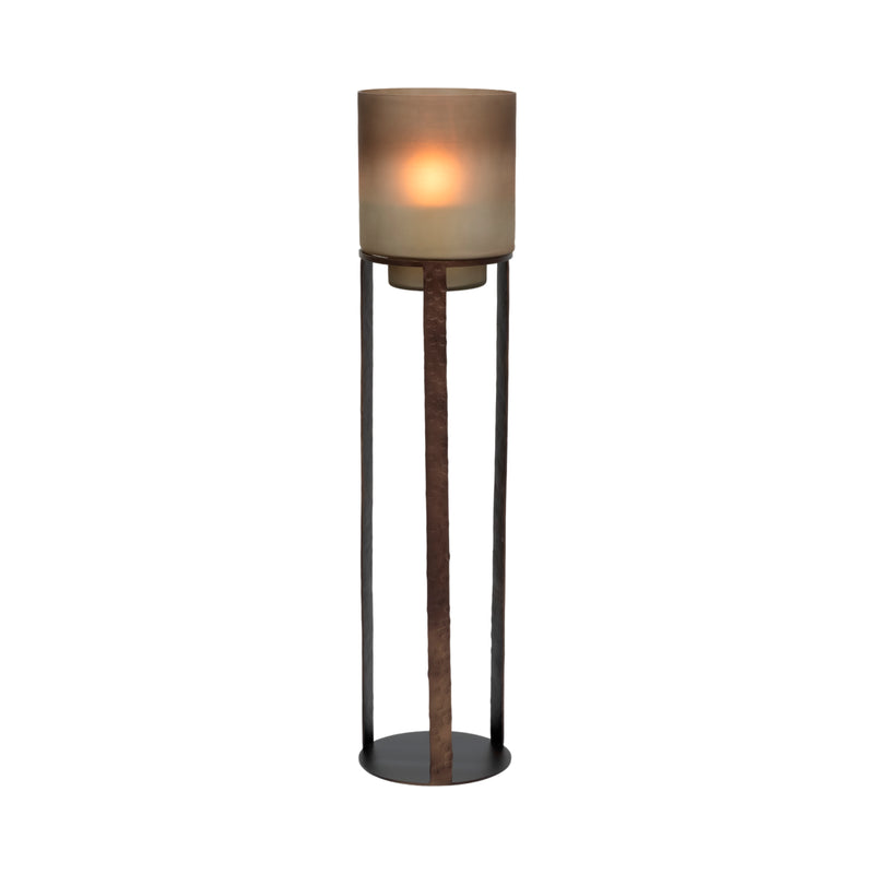 47 Lantern On Stand, Bronze