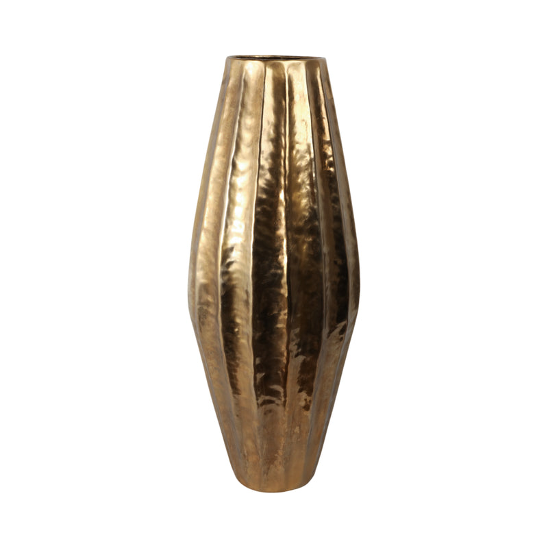 45 Viall Large Gold Vase