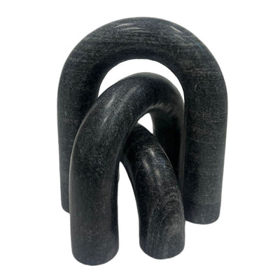 S/3 10 Walton Black Marble Arches