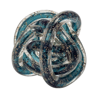 GLASS, 4 KNOT BLUE