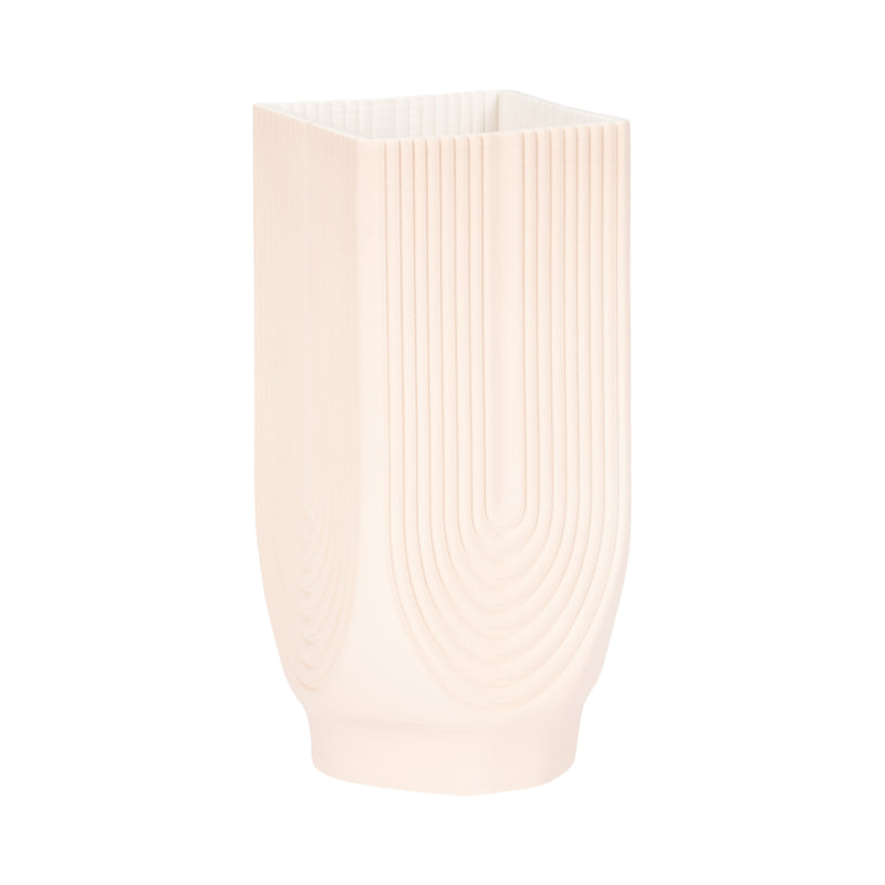 16 CORSICA 3D PRINTED VASE, ROSE SMOKE