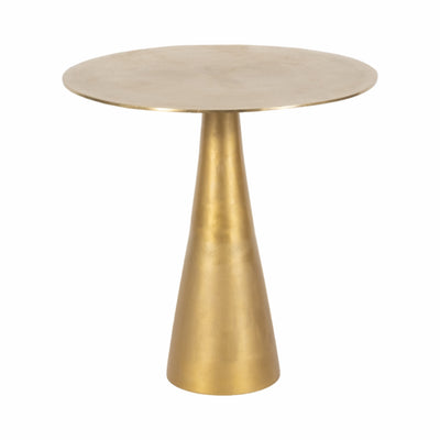 Metal, 24 Sanders Accent Table, Gold